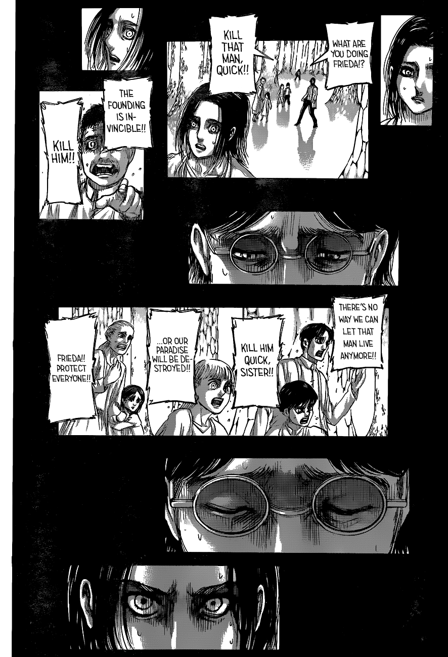 Attack on Titan manga, chapter 121, page 25 of 45