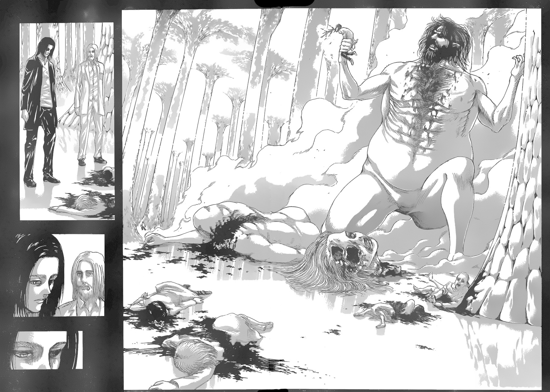 Attack on Titan manga, chapter 121, page 29 of 45
