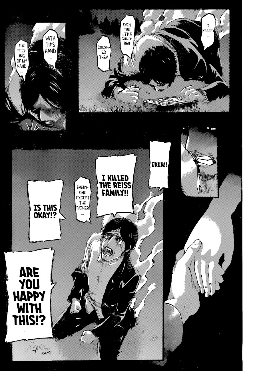 Attack on Titan manga, chapter 121, page 31 of 45