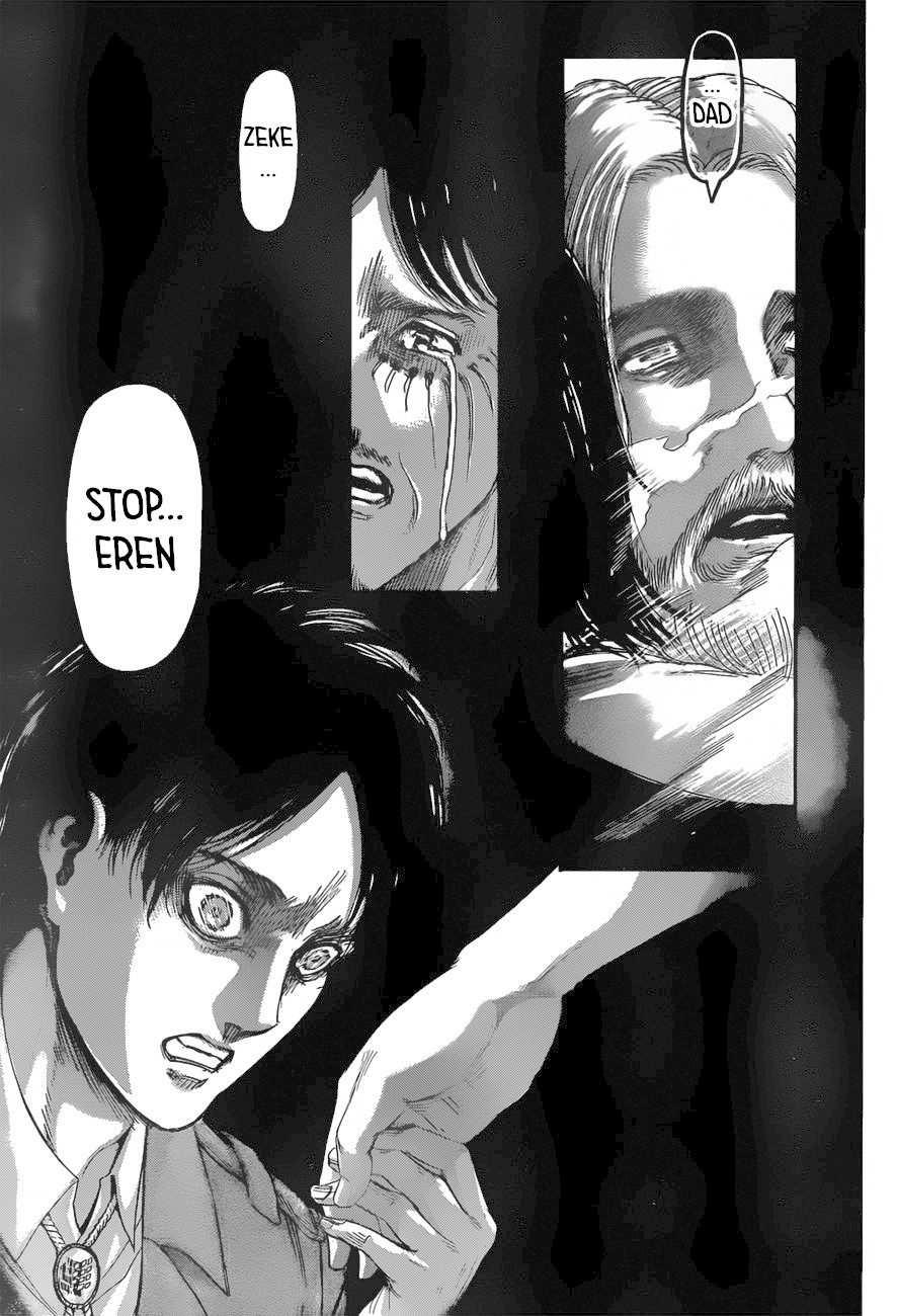 Attack on Titan manga, chapter 121, page 37 of 45
