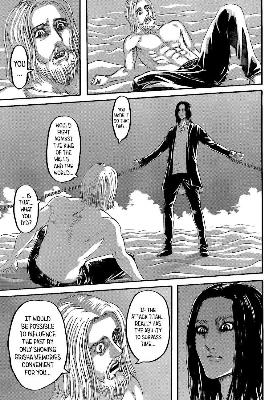 Attack on Titan manga, chapter 121, page 39 of 45