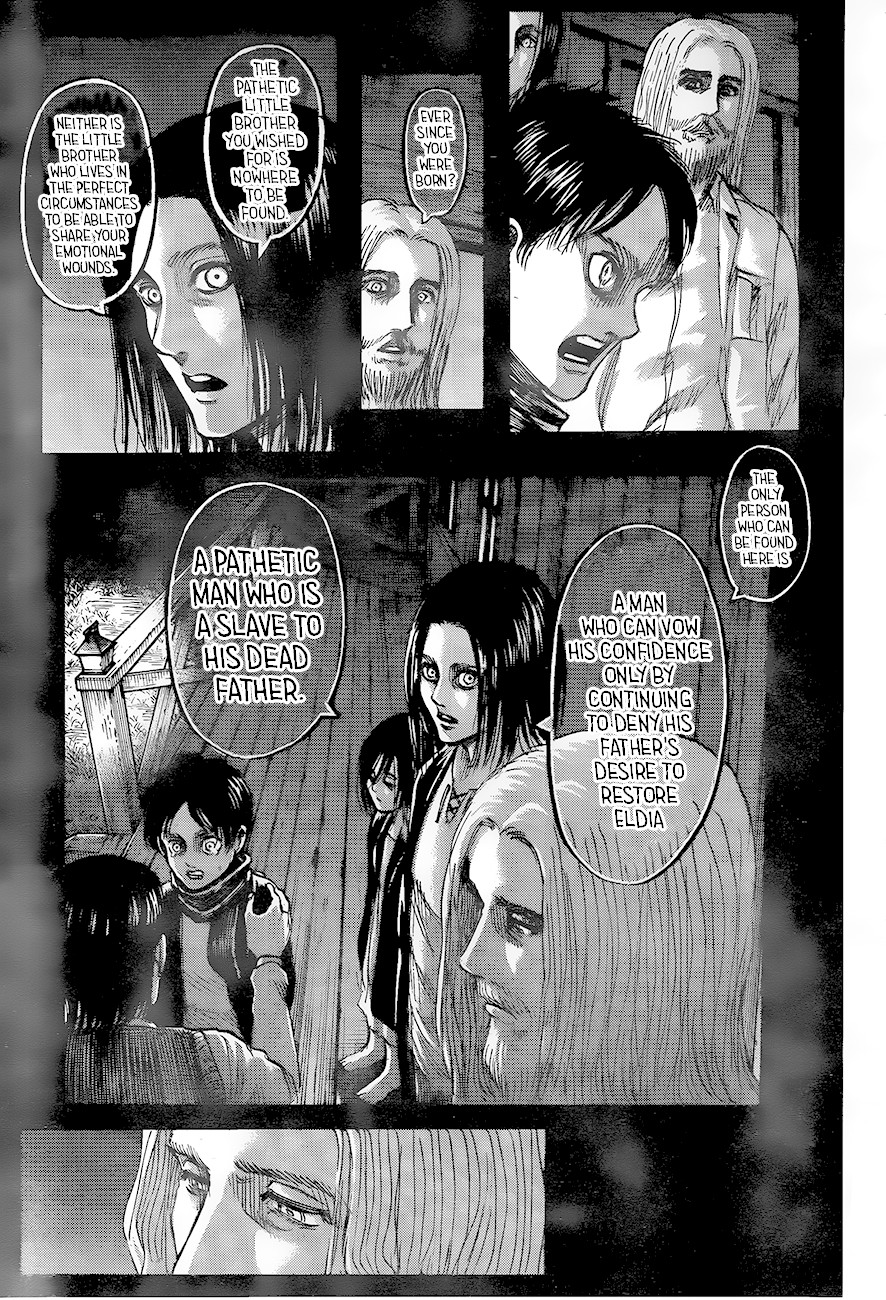 Attack on Titan manga, chapter 121, page 6 of 45