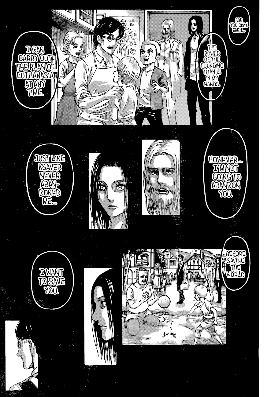 Attack on Titan manga, chapter 121, page 8 of 45