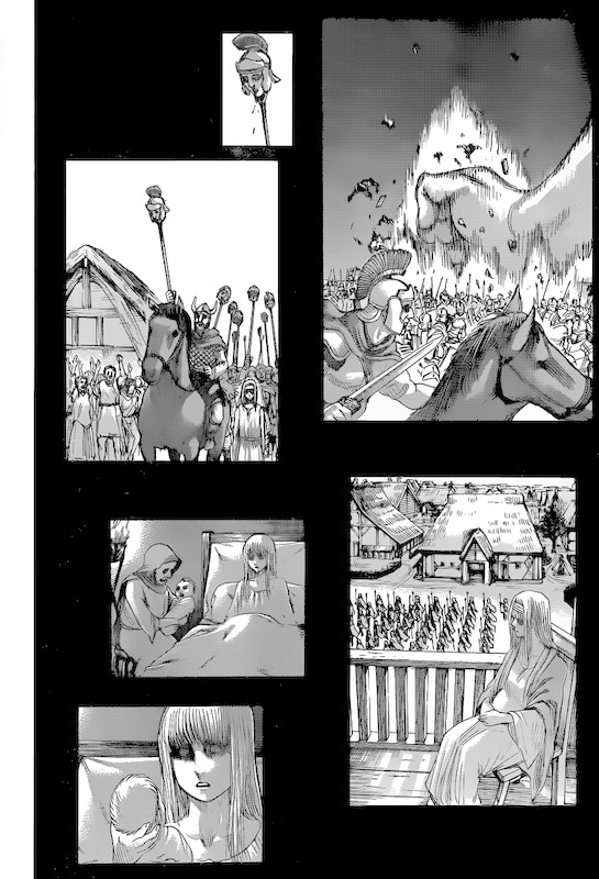 Attack on Titan manga, chapter 122, page 18 of 40