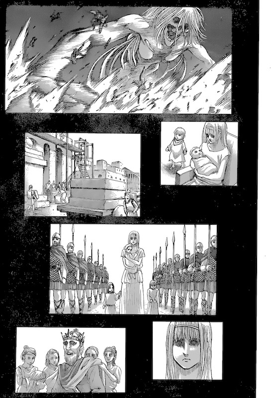 Attack on Titan manga, chapter 122, page 19 of 40