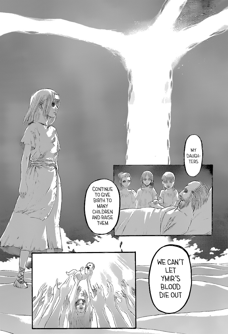 Attack on Titan manga, chapter 122, page 28 of 40