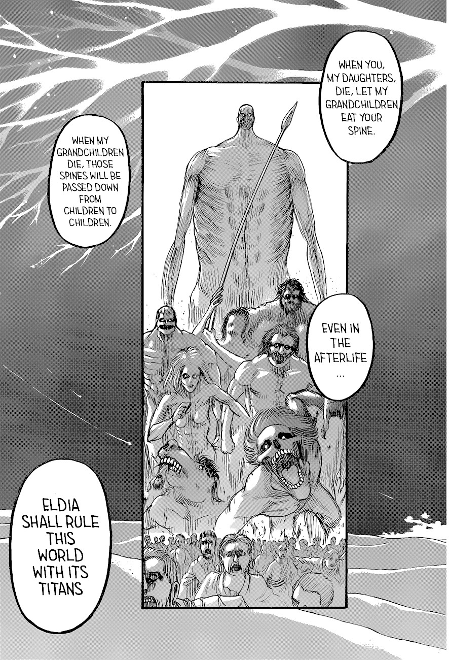 Attack on Titan manga, chapter 122, page 29 of 40