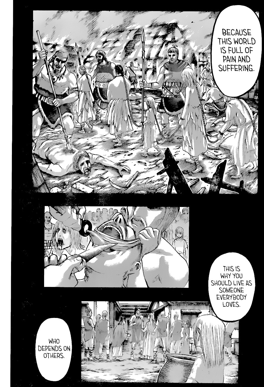 Attack on Titan manga, chapter 122, page 3 of 40