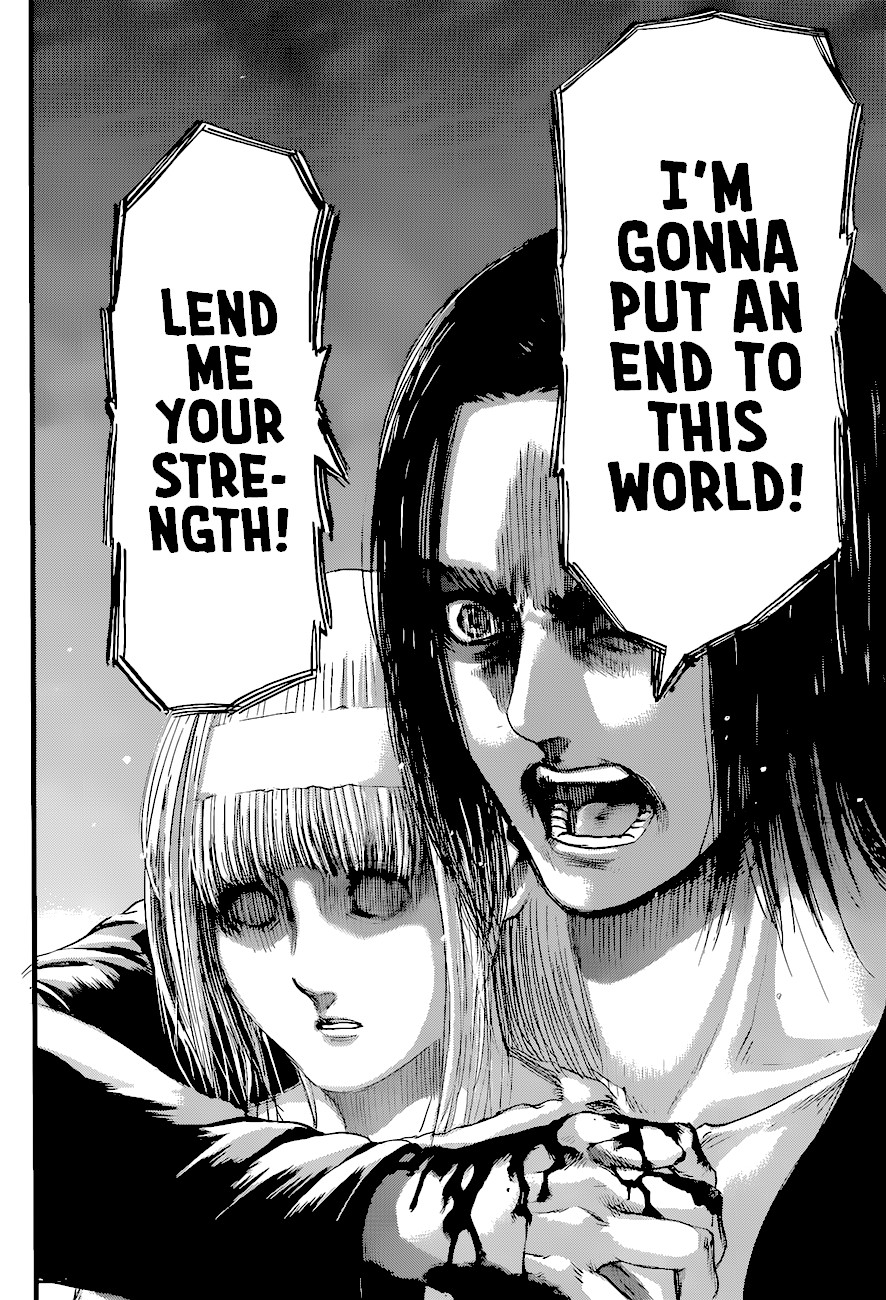 Attack on Titan manga, chapter 122, page 31 of 40