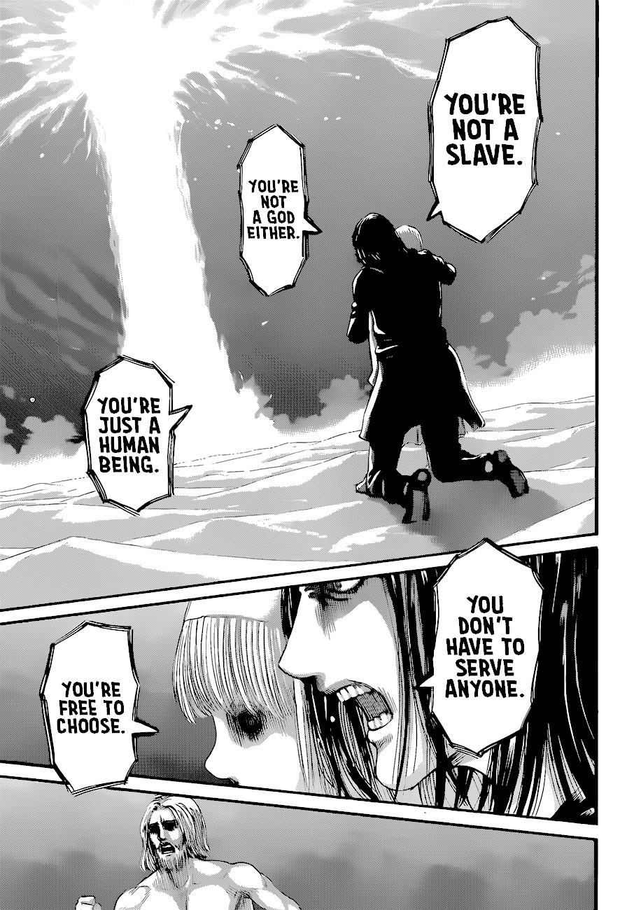 Attack on Titan manga, chapter 122, page 32 of 40