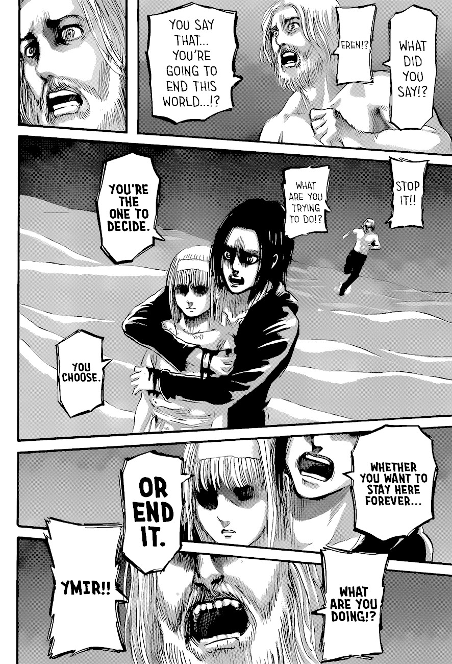 Attack on Titan manga, chapter 122, page 33 of 40