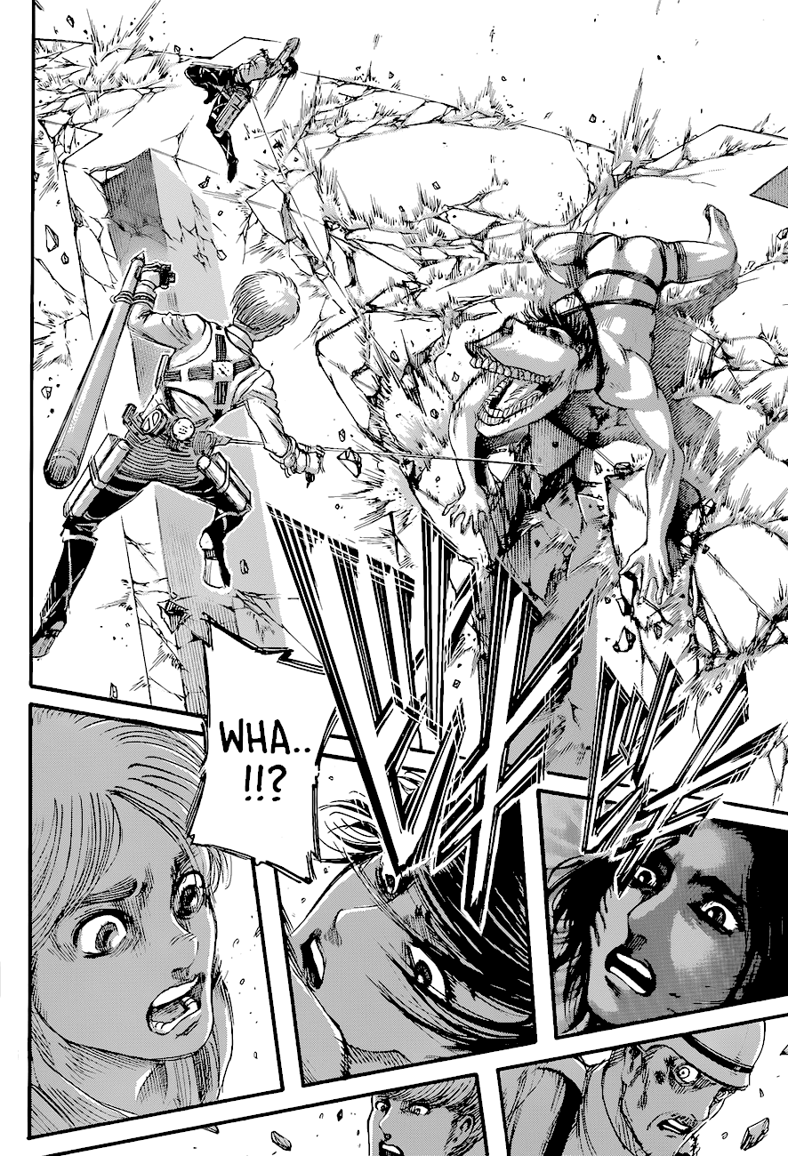 Attack on Titan manga, chapter 122, page 37 of 40
