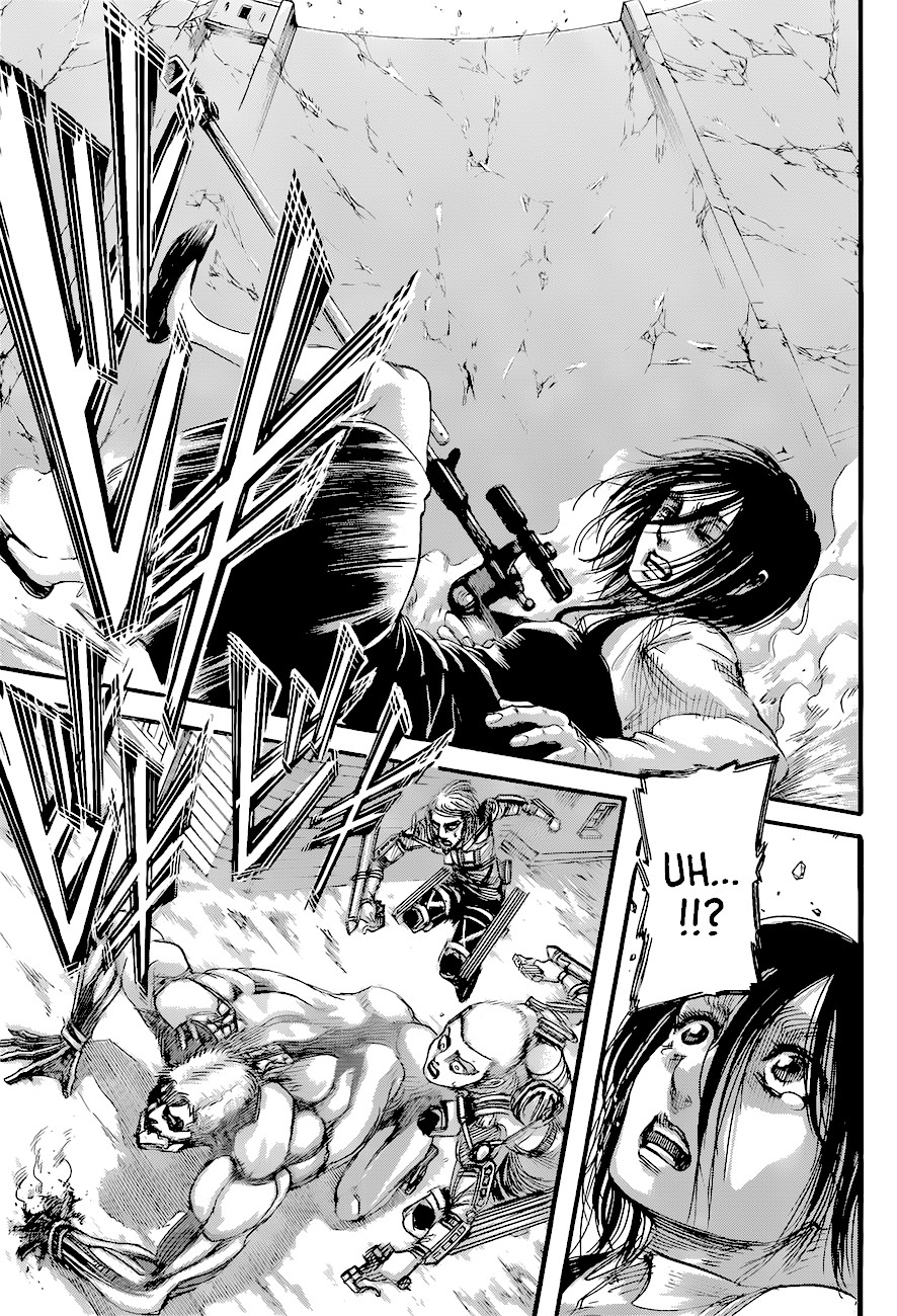 Attack on Titan manga, chapter 122, page 38 of 40