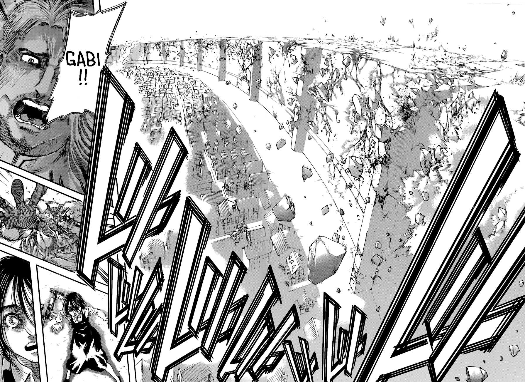Attack on Titan manga, chapter 122, page 39 of 40