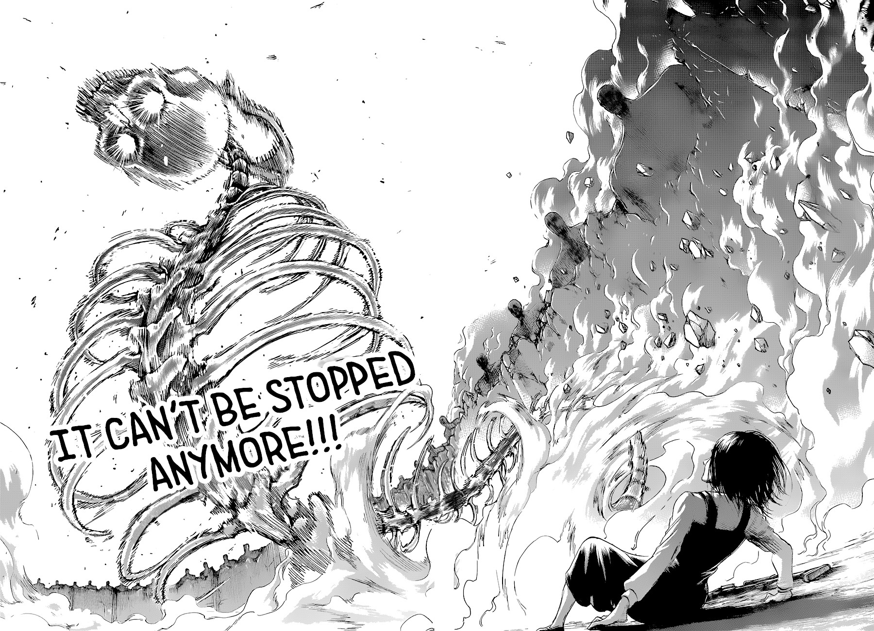 Attack on Titan manga, chapter 122, page 40 of 40