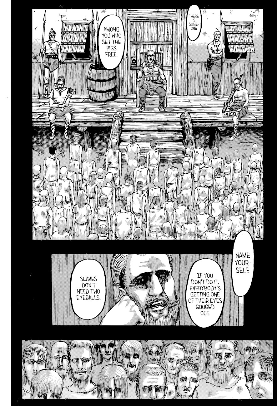 Attack on Titan manga, chapter 122, page 5 of 40