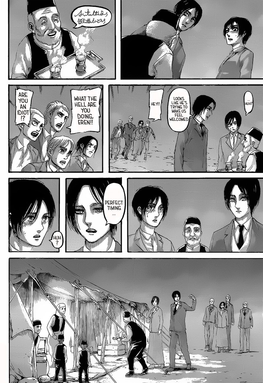 Attack on Titan Chapter 123 page 21 - Chapter 123: Devils of the Island