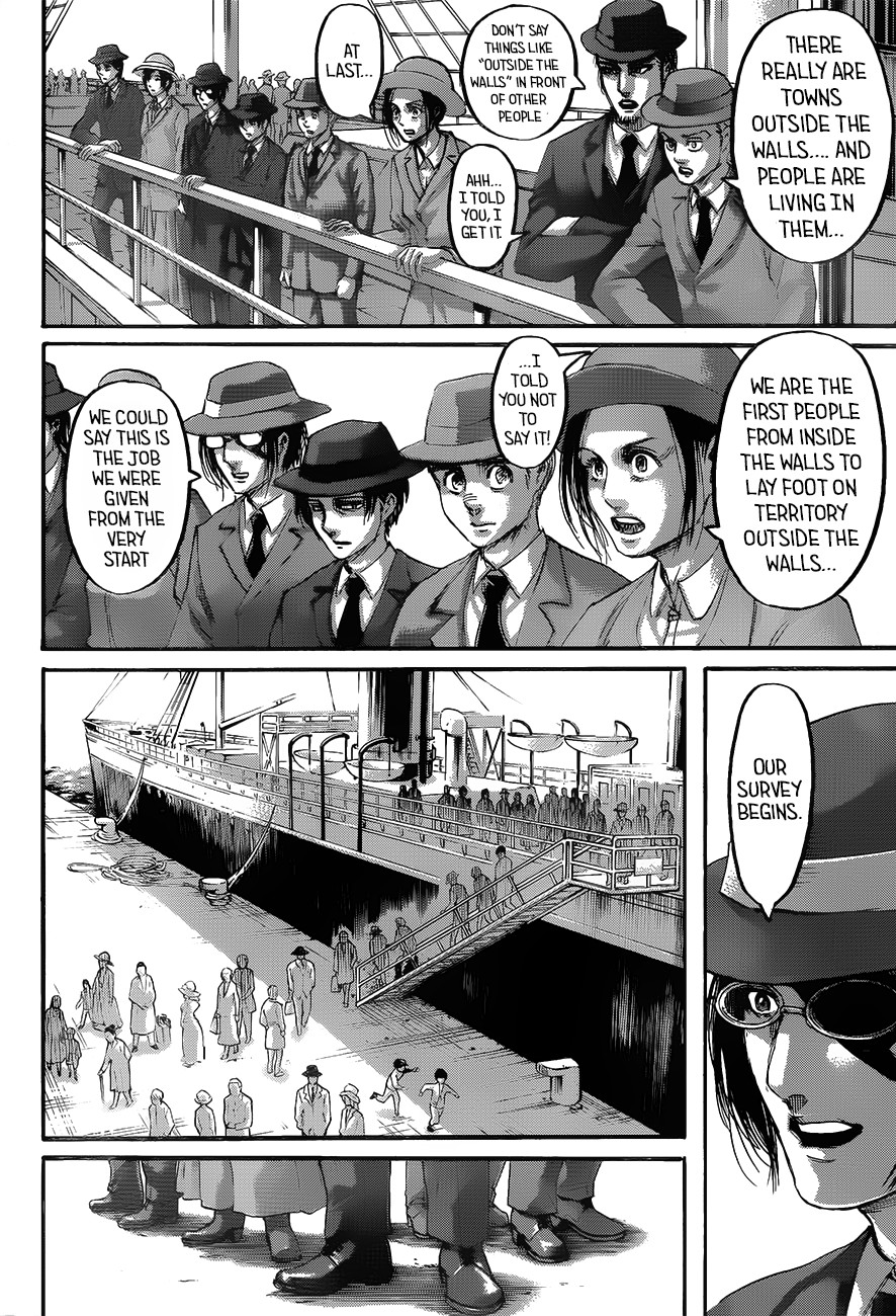 Attack on Titan Chapter 123 page 3 - Chapter 123: Devils of the Island