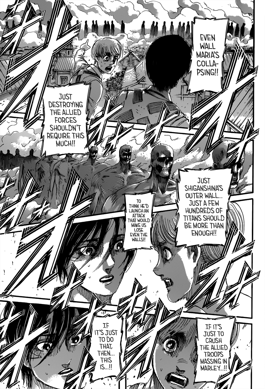 Attack on Titan Chapter 123 page 35 - Chapter 123: Devils of the Island