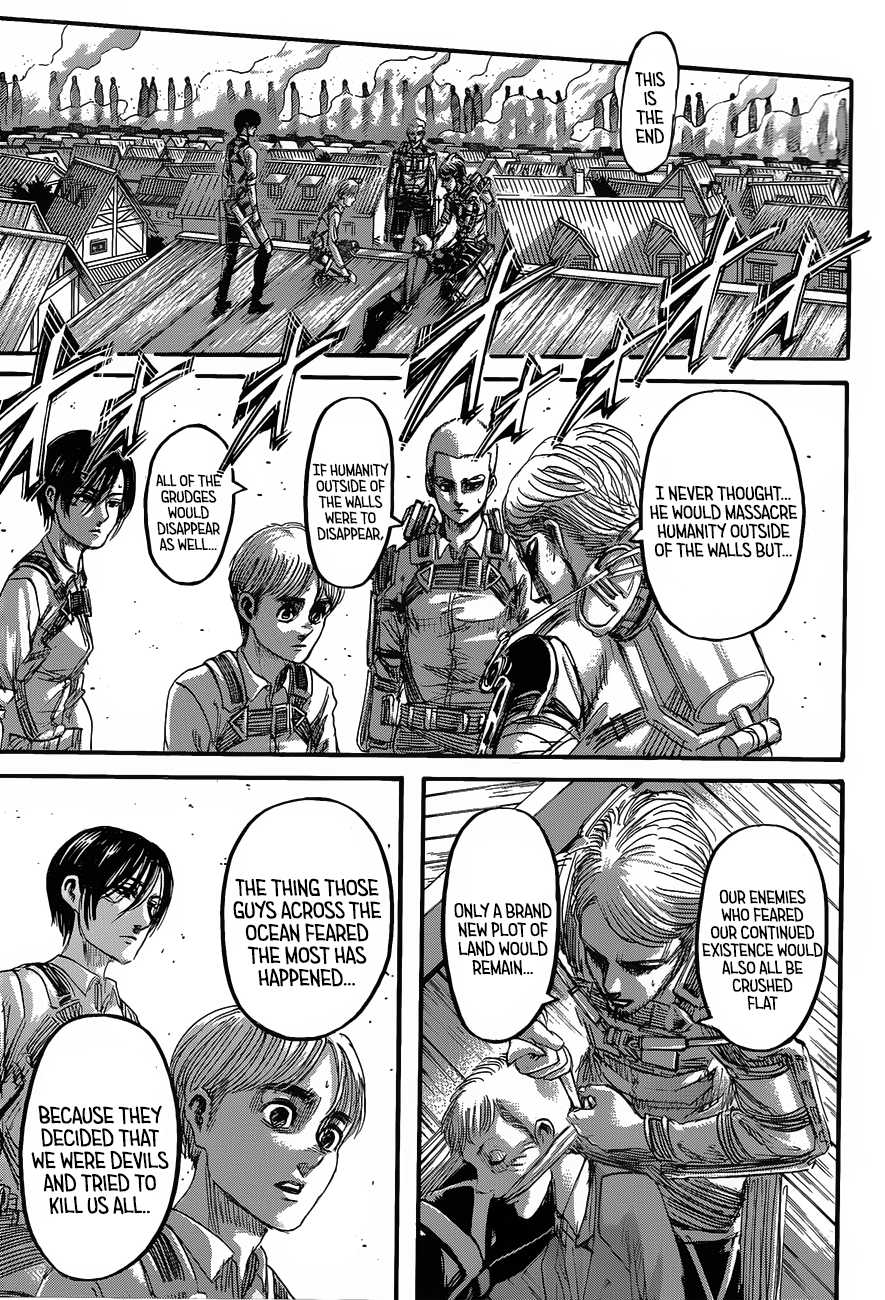 Attack on Titan manga, chapter 124, page 10 of 47