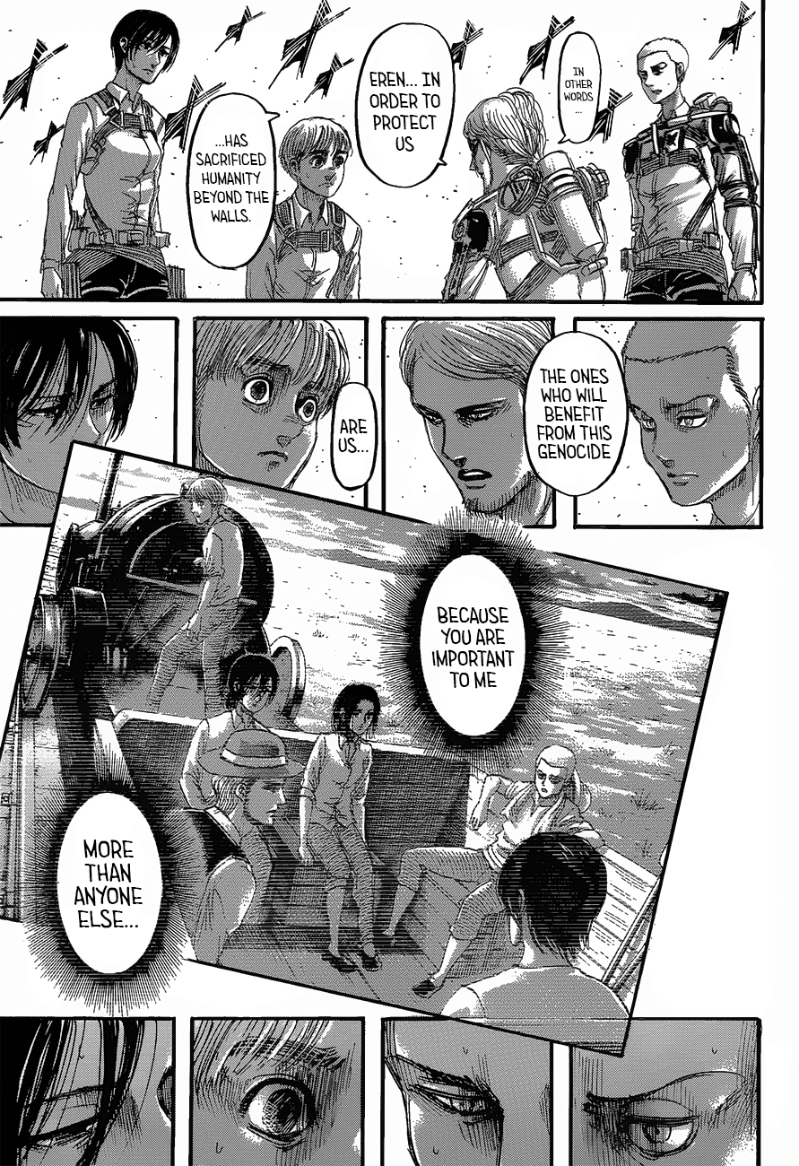 Attack on Titan manga, chapter 124, page 12 of 47