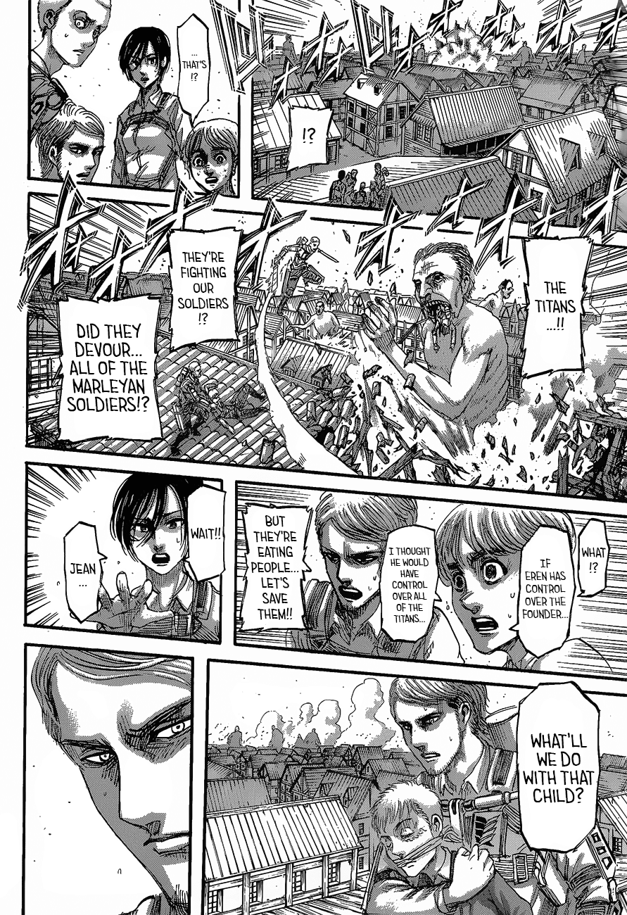 Attack on Titan manga, chapter 124, page 13 of 47