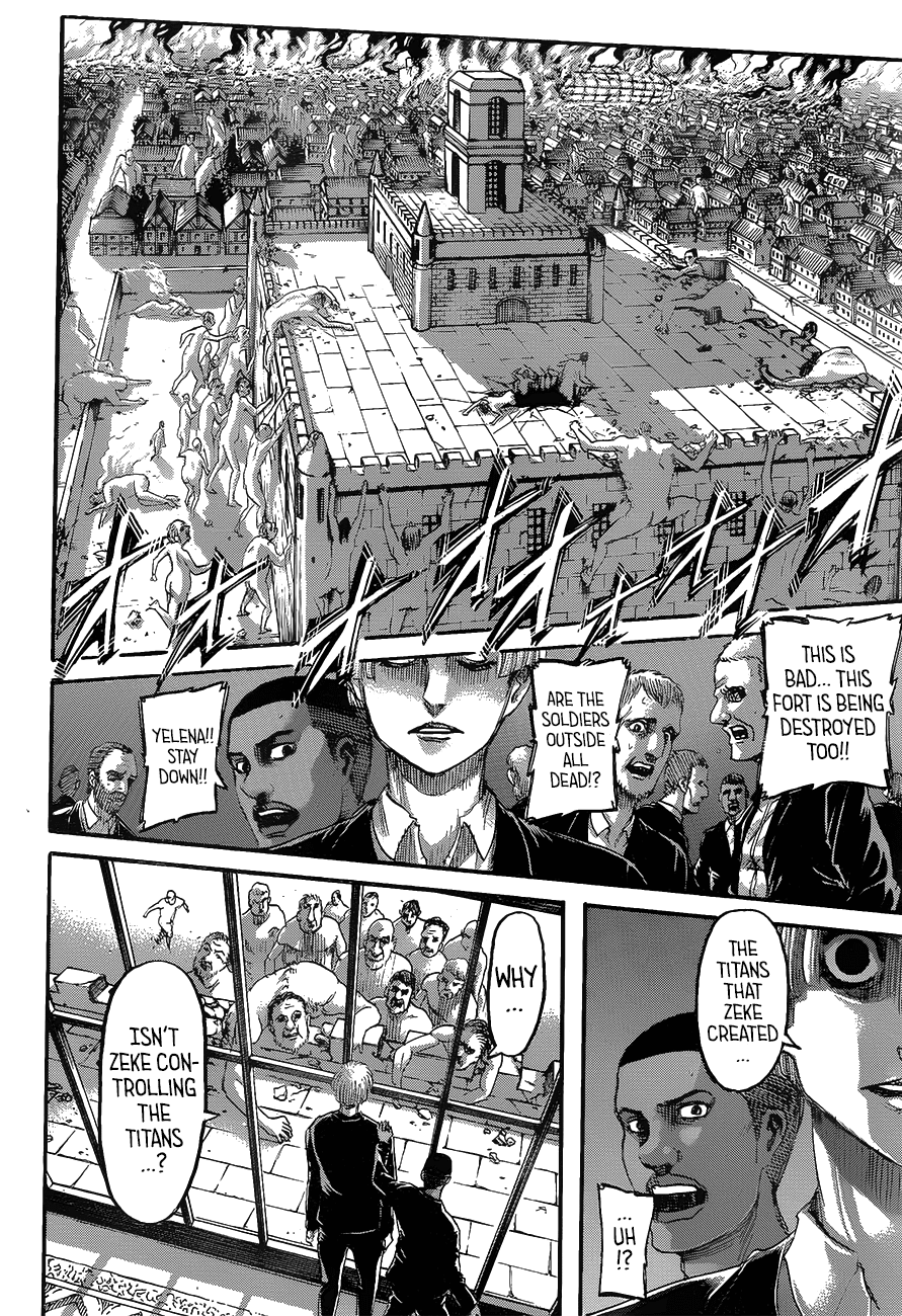 Attack on Titan manga, chapter 124, page 17 of 47