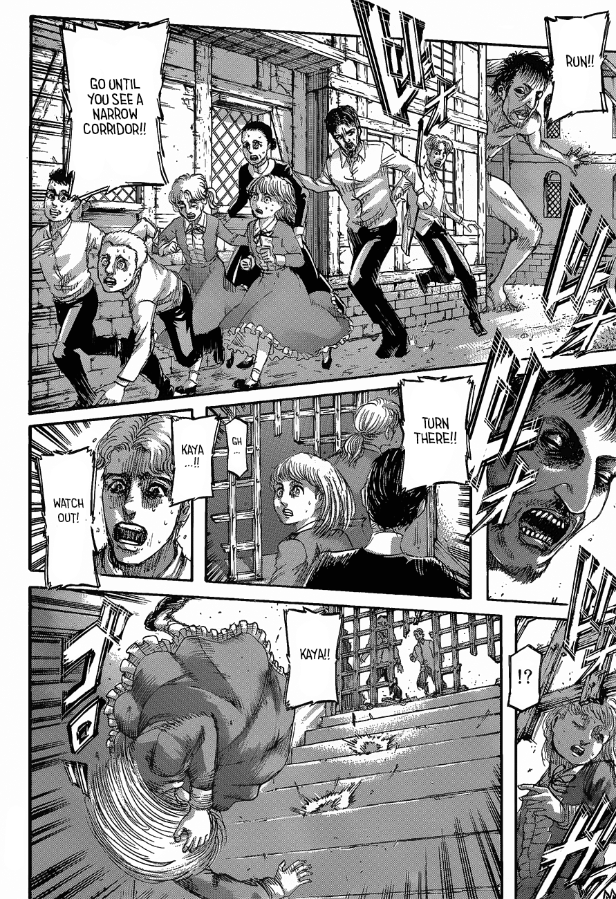 Attack on Titan manga, chapter 124, page 19 of 47