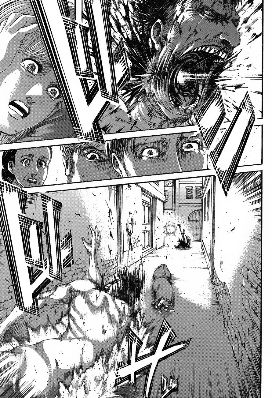 Attack on Titan manga, chapter 124, page 22 of 47
