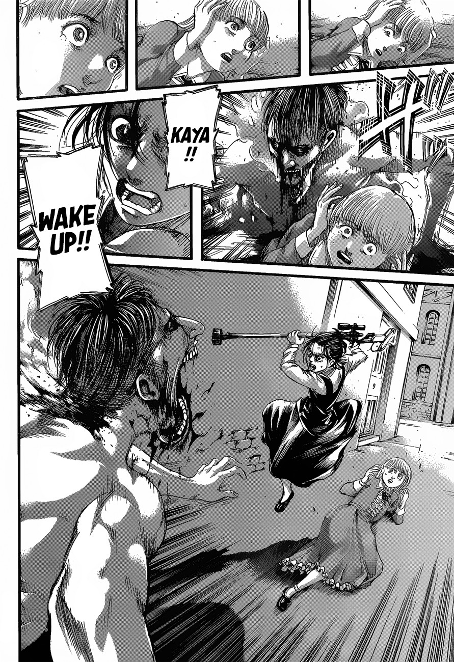 Attack on Titan manga, chapter 124, page 23 of 47