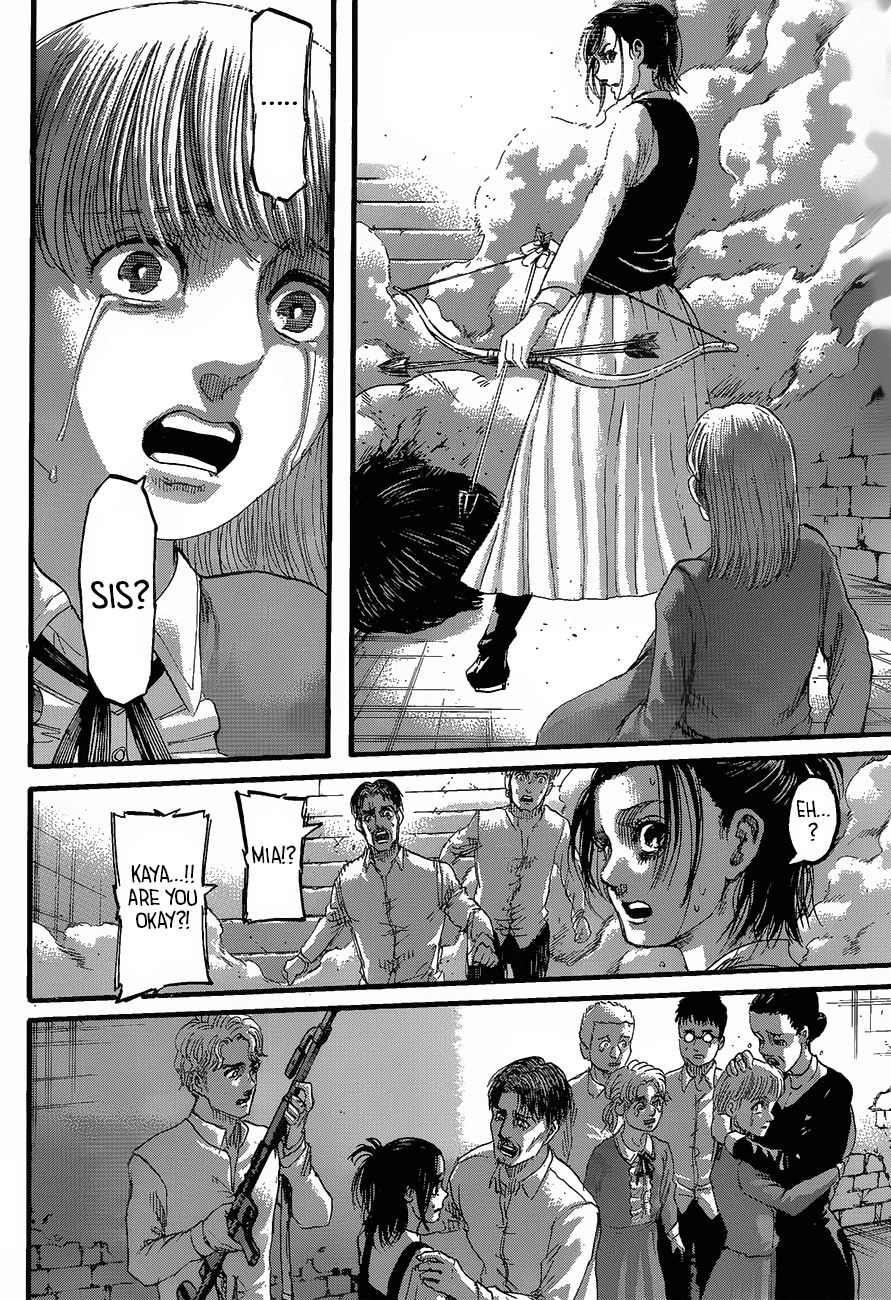 Attack on Titan manga, chapter 124, page 25 of 47