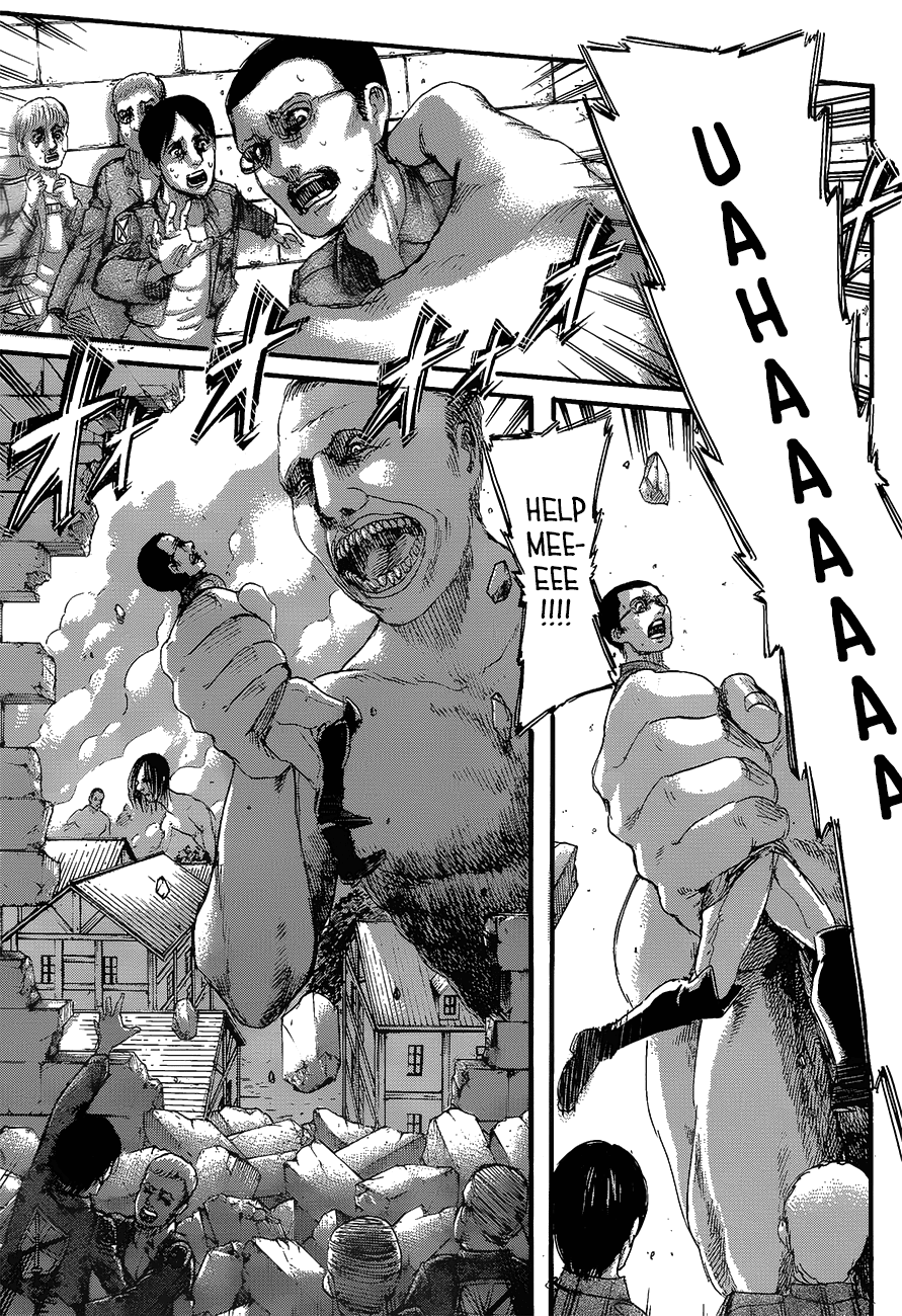 Attack on Titan manga, chapter 124, page 30 of 47