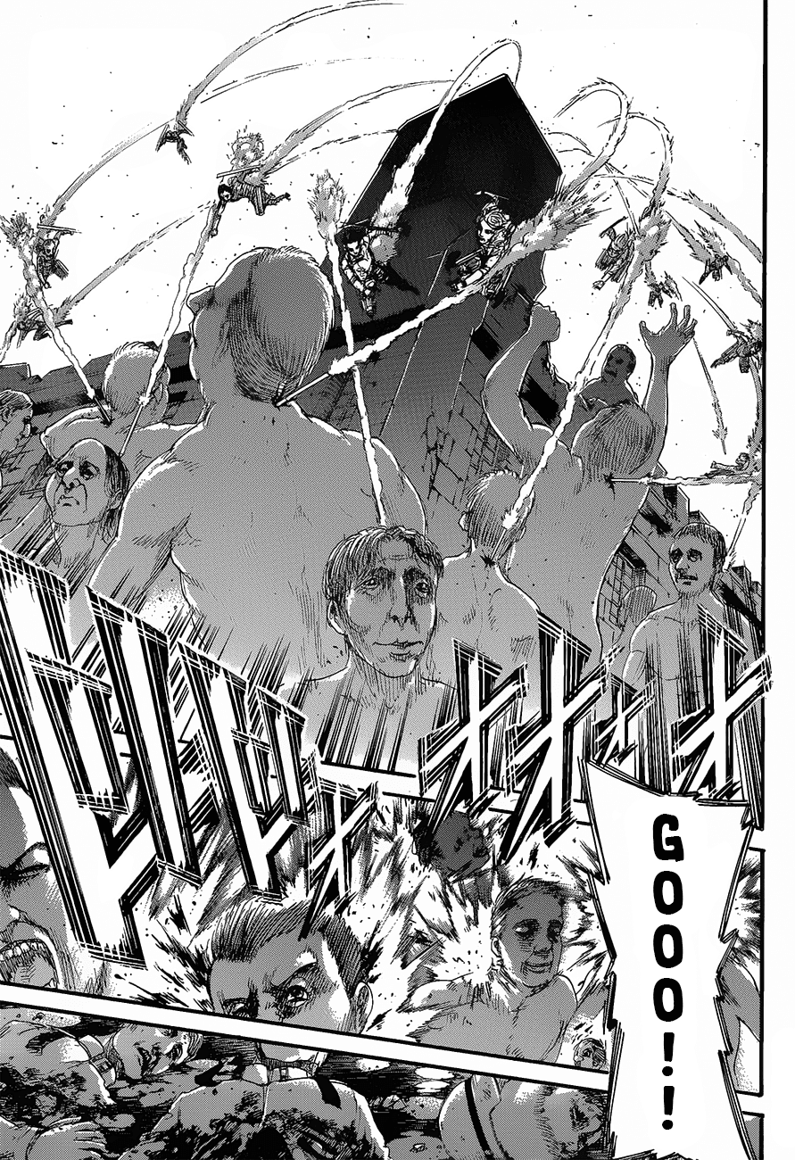 Attack on Titan manga, chapter 124, page 36 of 47