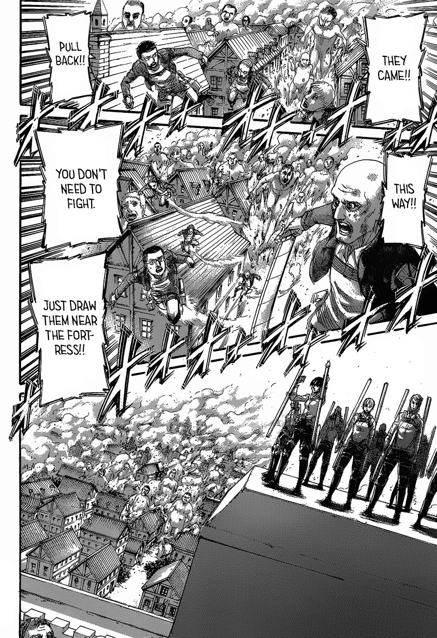 Attack on Titan manga, chapter 124, page 37 of 47