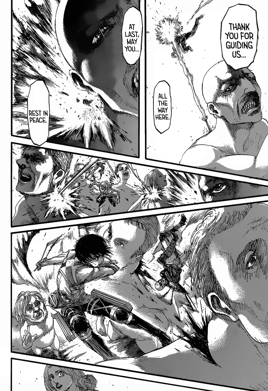 Attack on Titan manga, chapter 124, page 39 of 47