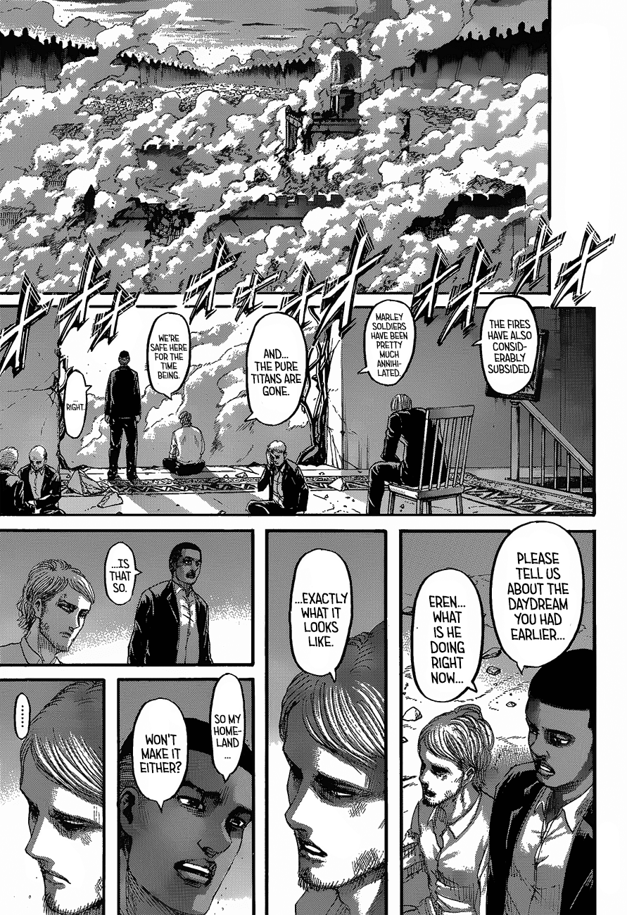 Attack on Titan manga, chapter 124, page 40 of 47