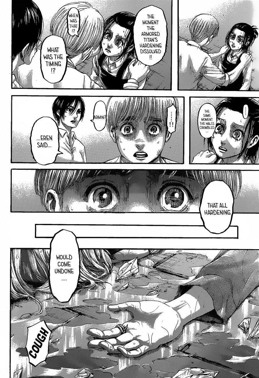 Attack on Titan manga, chapter 124, page 45 of 47