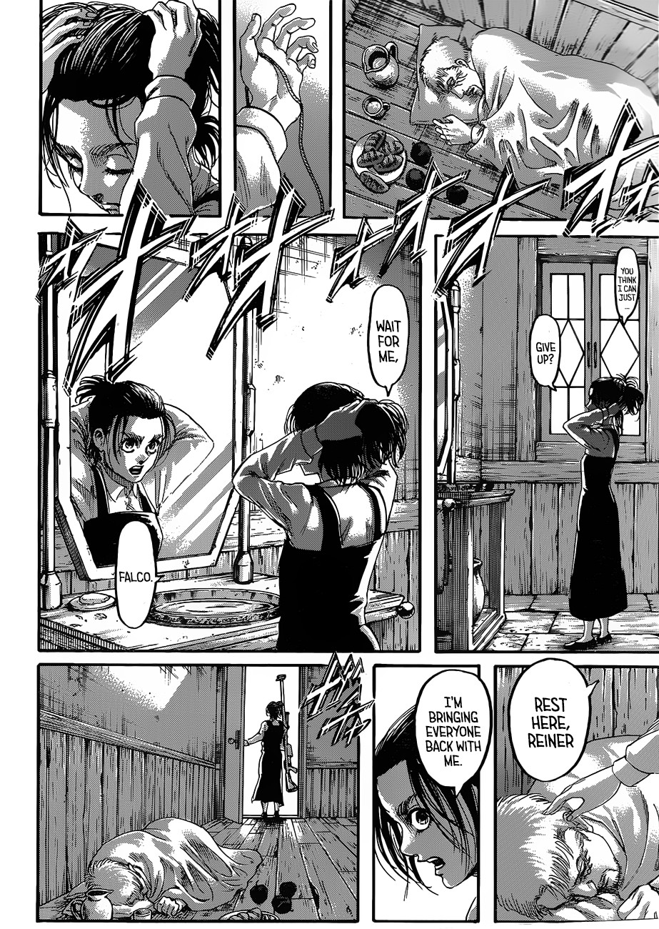 Attack on Titan manga, chapter 124, page 9 of 47