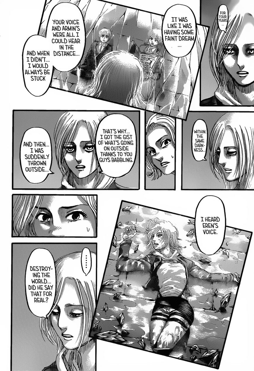 Attack on Titan manga, chapter 125, page 11 of 46