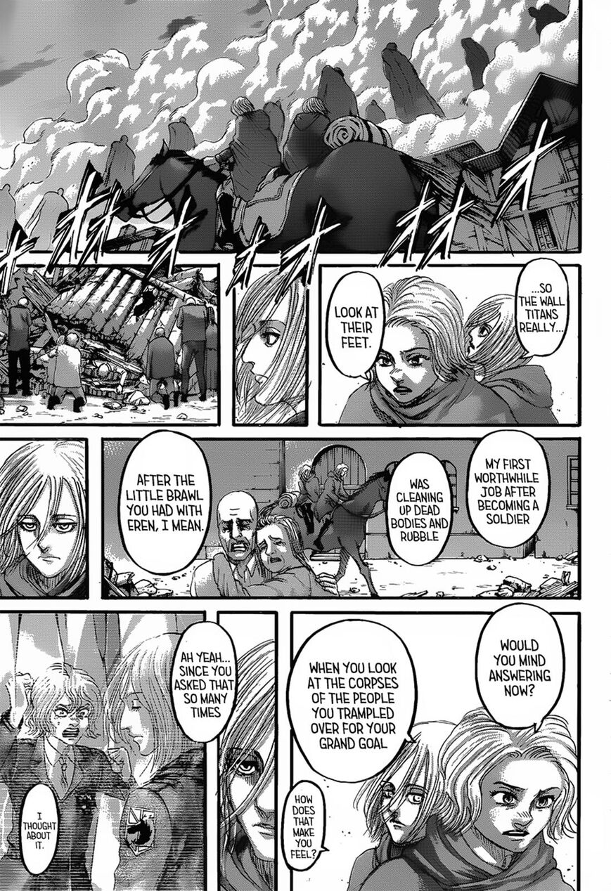Attack on Titan manga, chapter 125, page 12 of 46
