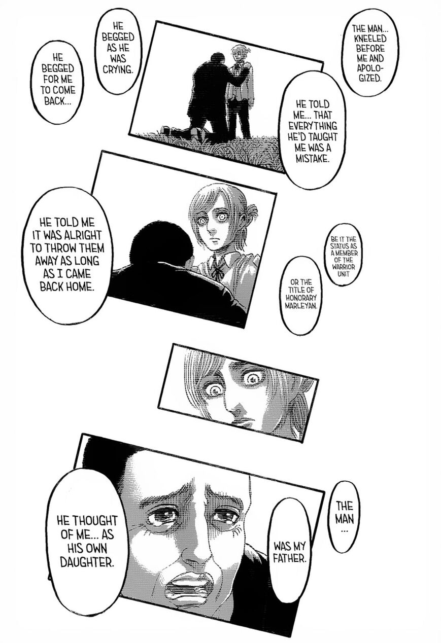 Attack on Titan manga, chapter 125, page 16 of 46