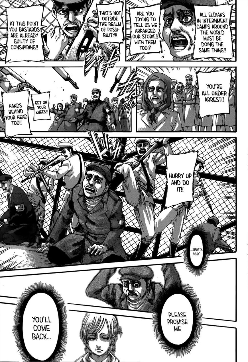 Attack on Titan manga, chapter 125, page 20 of 46