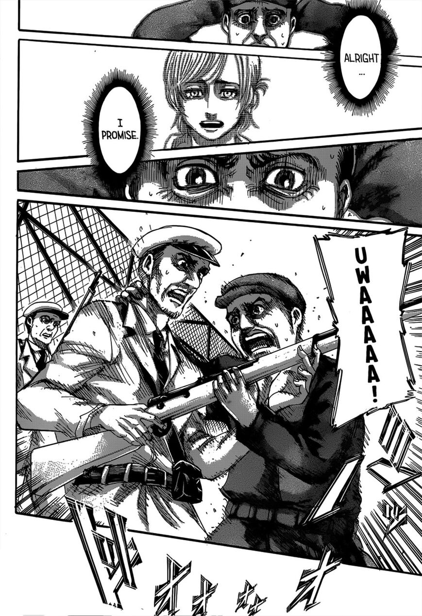 Attack on Titan manga, chapter 125, page 21 of 46