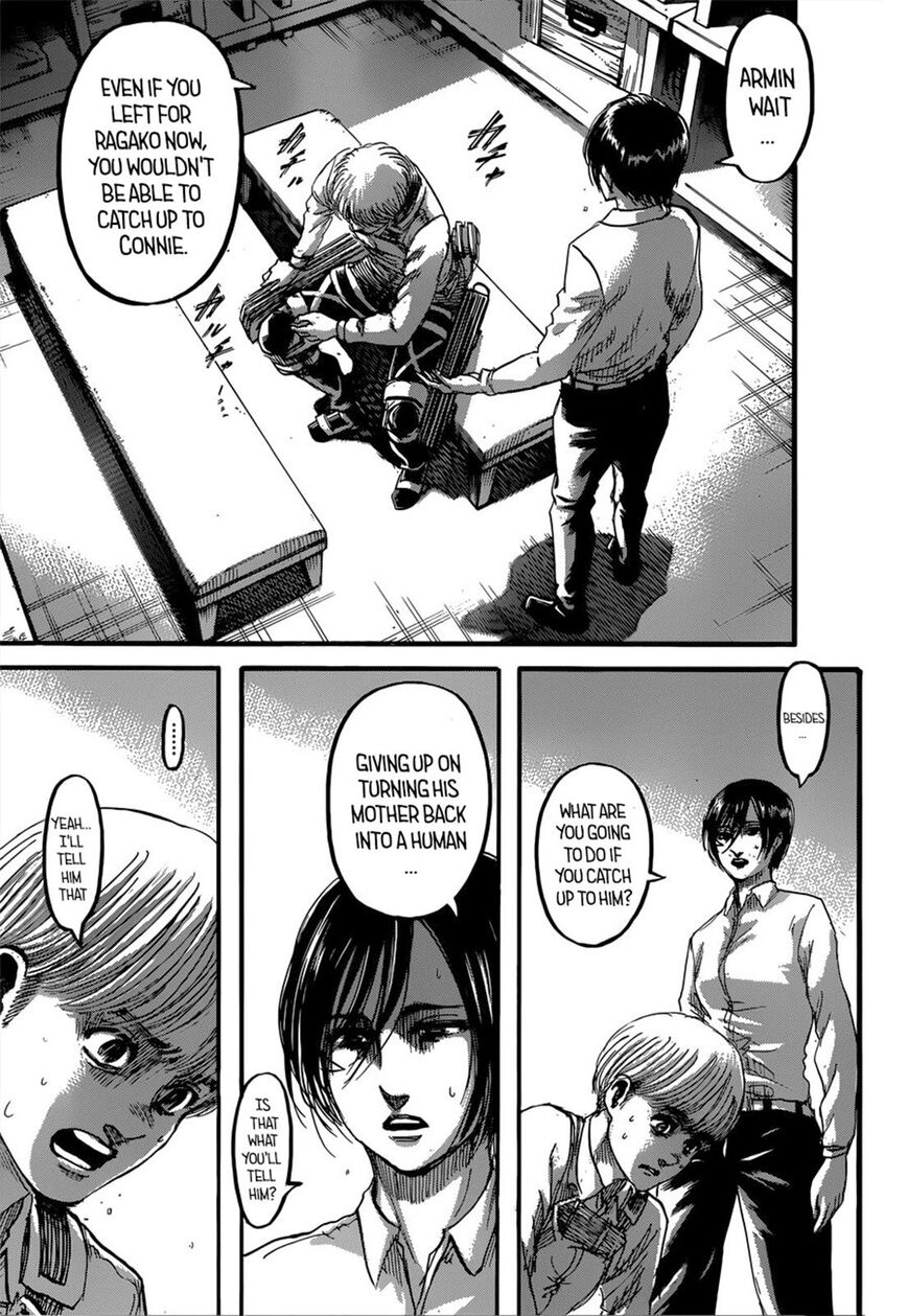 Attack on Titan manga, chapter 125, page 24 of 46
