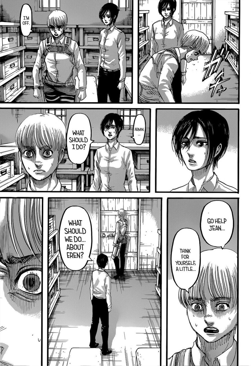 Attack on Titan manga, chapter 125, page 26 of 46