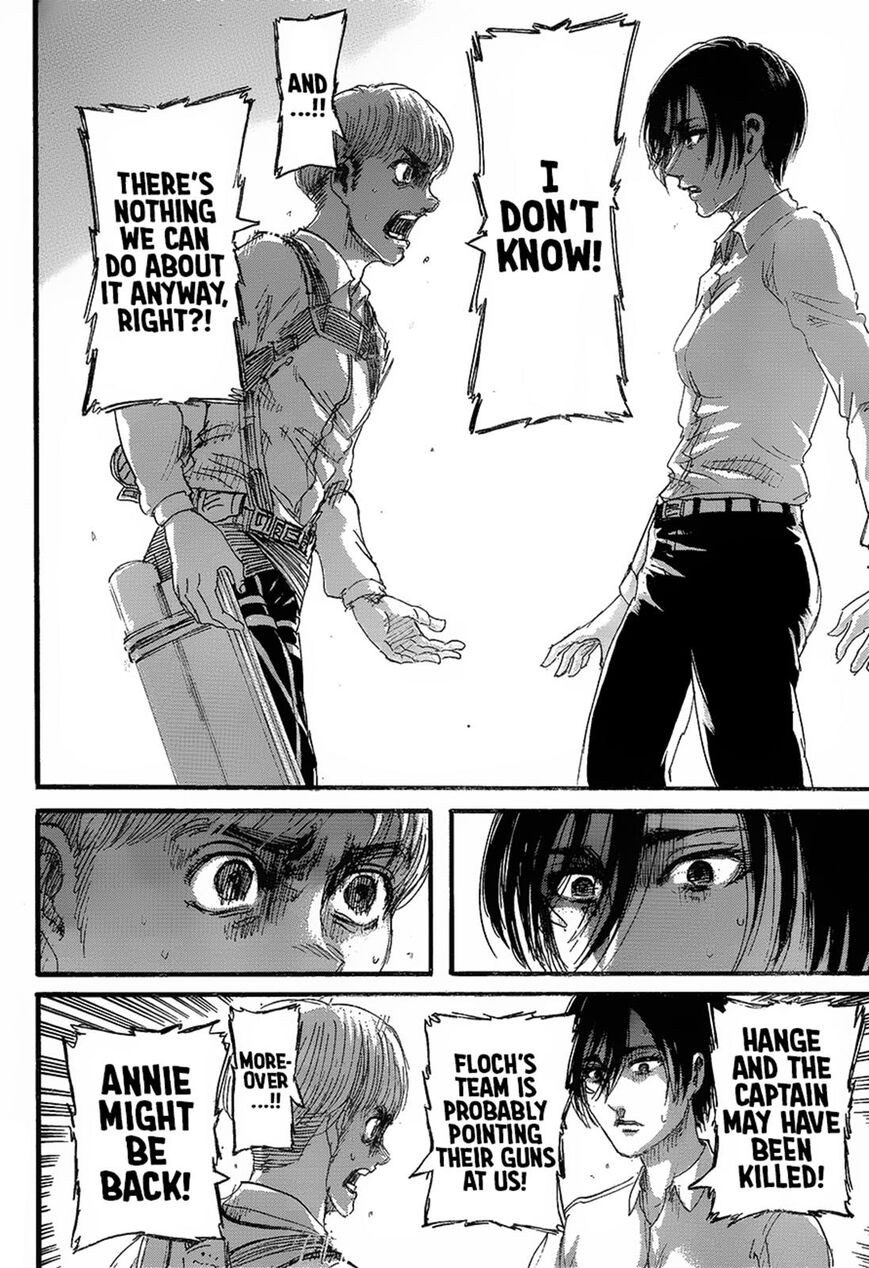 Attack on Titan manga, chapter 125, page 27 of 46