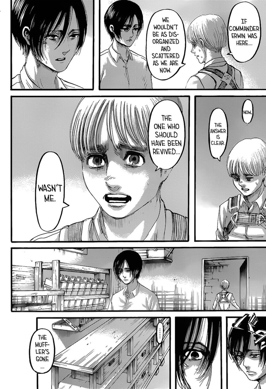Attack on Titan manga, chapter 125, page 29 of 46