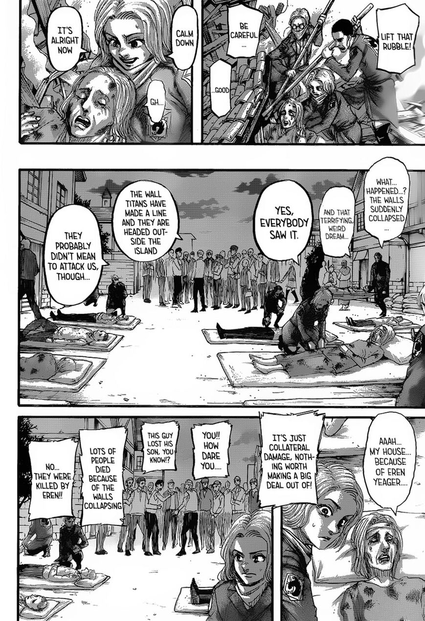 Attack on Titan manga, chapter 125, page 3 of 46