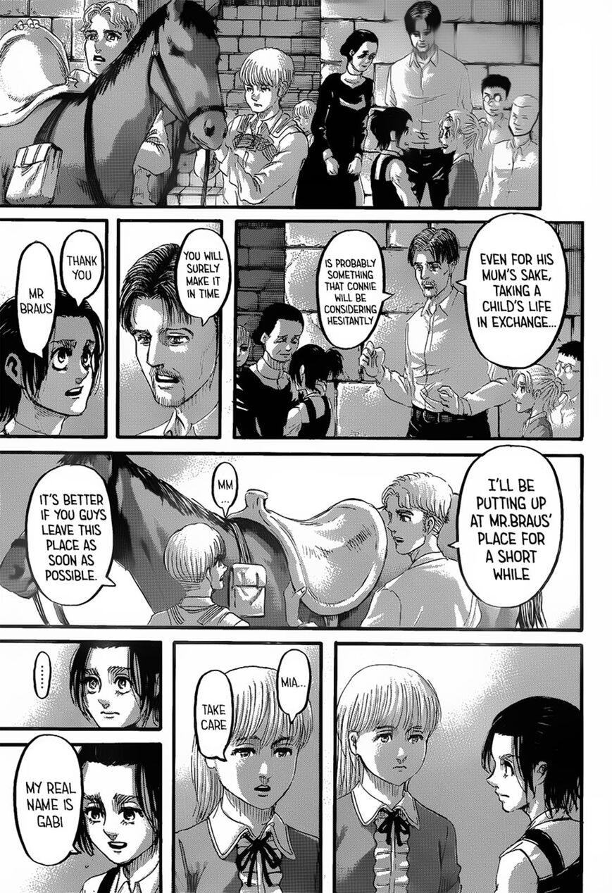 Attack on Titan manga, chapter 125, page 30 of 46