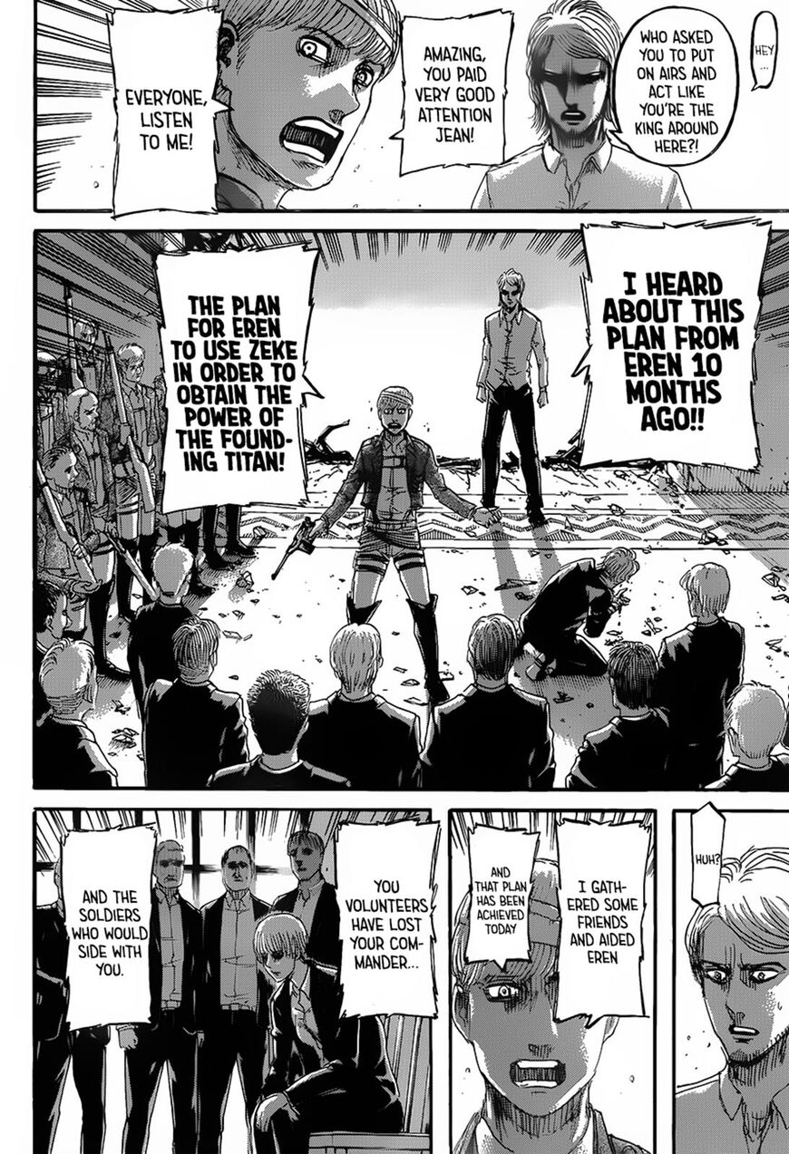 Attack on Titan manga, chapter 125, page 33 of 46